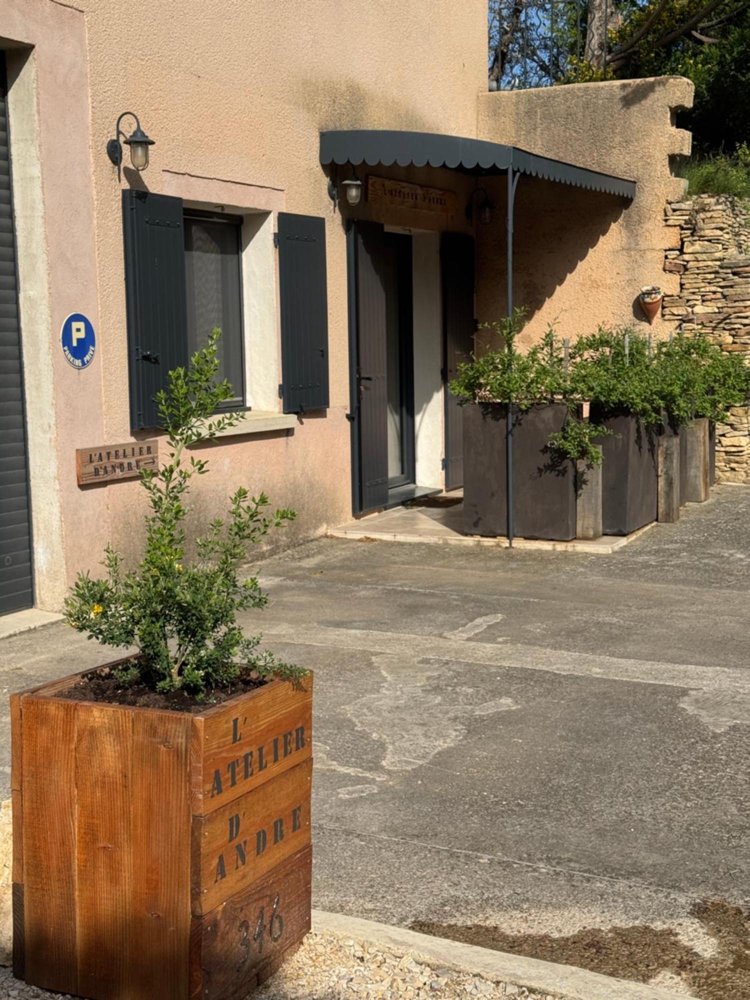 L'Atelier D'Andre Beaumes-de-Venise Exterior foto